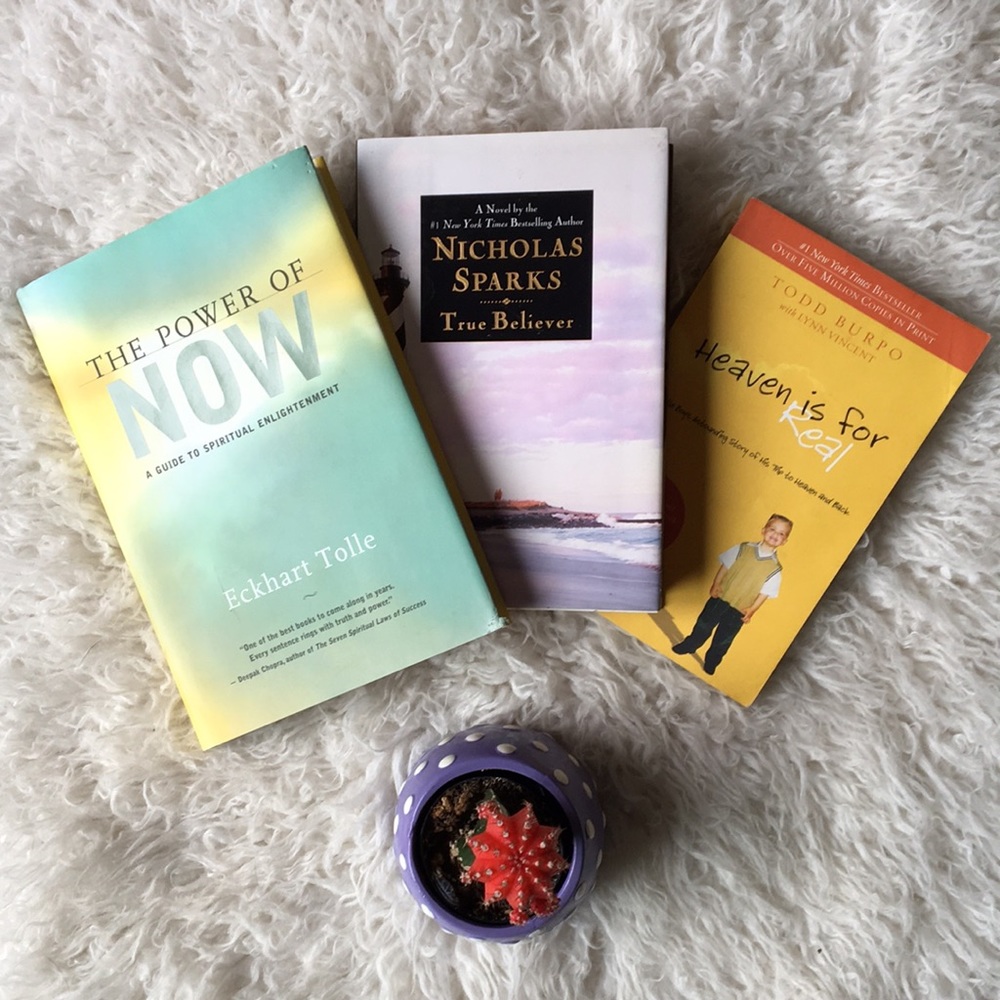 3 Book Bundle: Nicholas Sparks, Eckhart Tolle - Picture 10 of 11